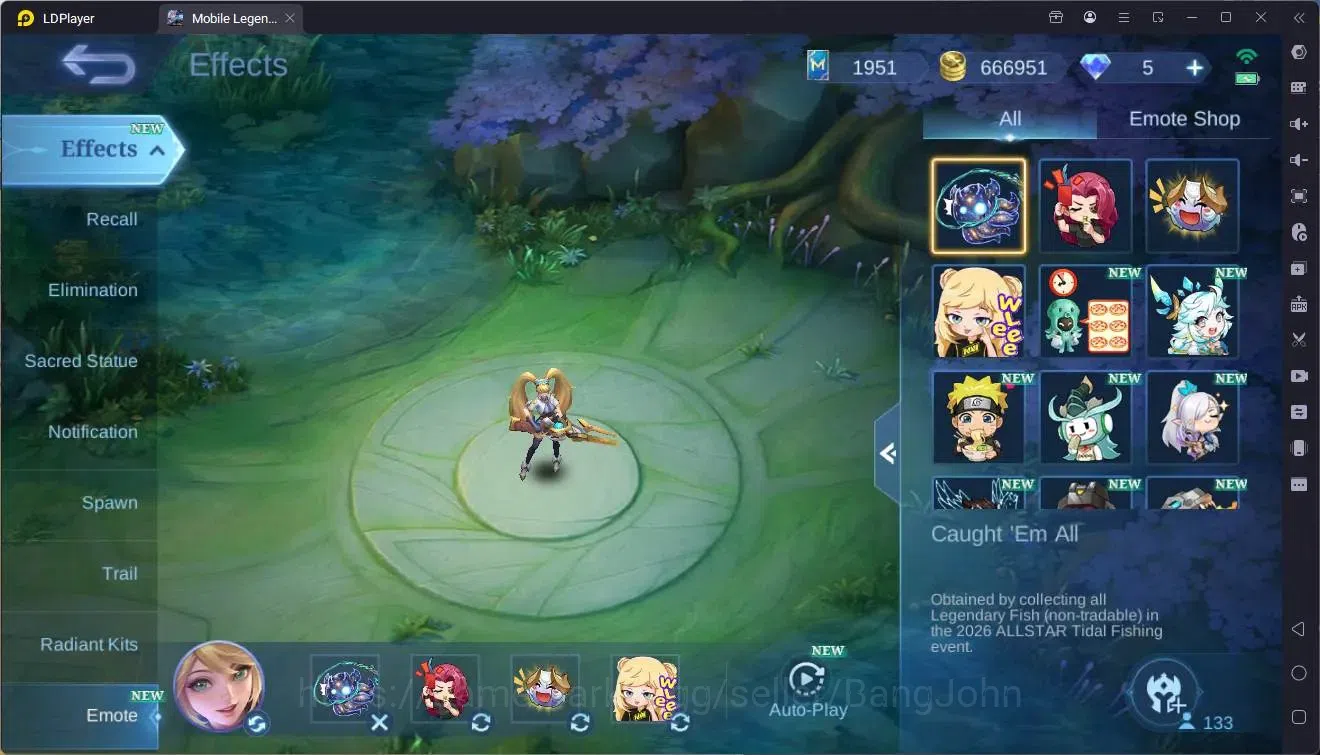 Mobile Legends: Bang Bang Accounts Global|Hero 133|Skin 307|Renowned|Naruto Lukas|CC image 5