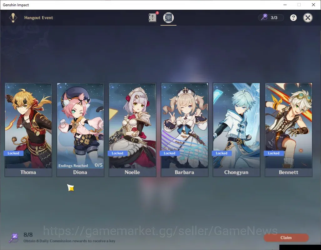 Genshin Impact Accounts ASIA | AR 44 | 2262 Primo | 1 Limited + 1 (*5Stand image 18