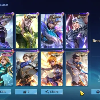 Mobile Legends: Bang Bang Accounts Collector Hero 133|Skin 288|Kof Karina,Lbox Eudora,CC