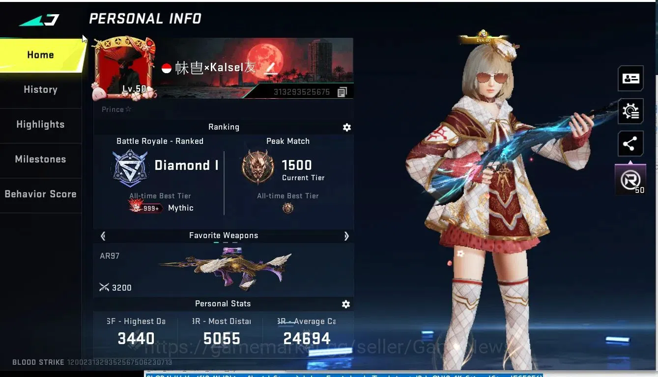 Blood Strike Accounts ASIA|ULTRA [SPIKE,FAL,Lucian,Vector,AUG,etc]|Colla image 2