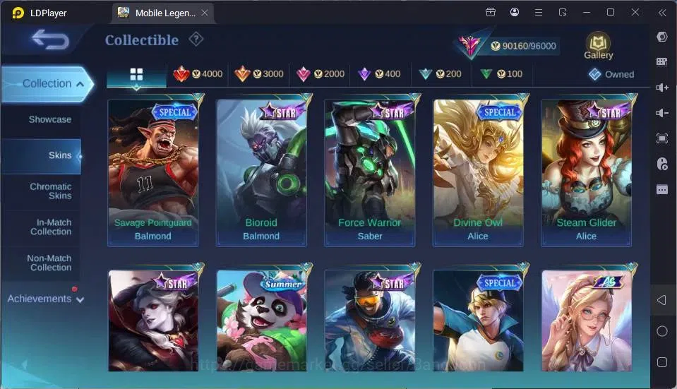 Mobile Legends: Bang Bang Accounts GLOBAL Hero 132 Skin 339 |Legend Valir|KOFMasha|LB image 10
