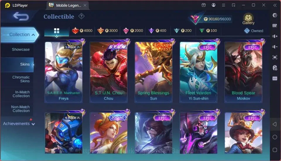 Mobile Legends: Bang Bang Accounts GLOBAL Hero 132 Skin 339 |Legend Valir|KOFMasha|LB image 14