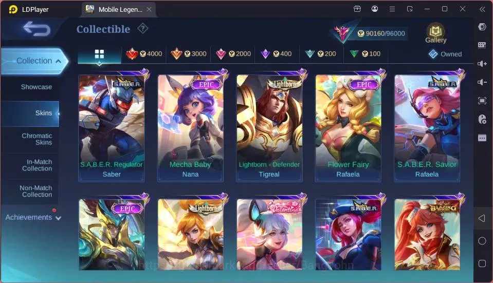 Mobile Legends: Bang Bang Accounts GLOBAL Hero 132 Skin 339 |Legend Valir|KOFMasha|LB image 15