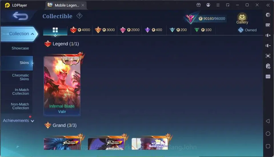 Mobile Legends: Bang Bang Accounts GLOBAL Hero 132 Skin 339 |Legend Valir|KOFMasha|LB image 19