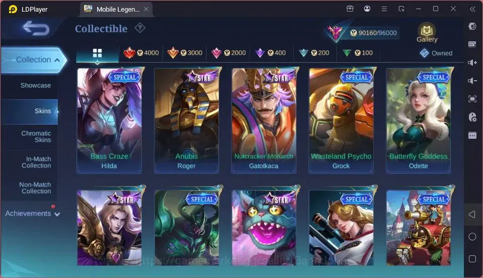 Mobile Legends: Bang Bang Accounts GLOBAL Hero 132 Skin 339 |Legend Valir|KOFMasha|LB image 7