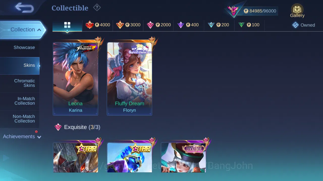 Mobile Legends: Bang Bang Accounts Hero 131 | Skin 359 | Glory | Recall Epic Merah |  image 6