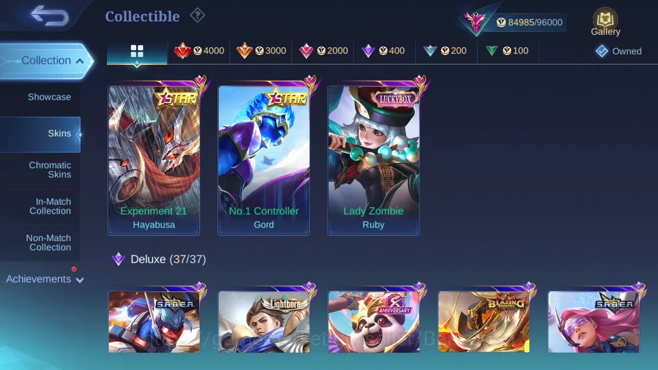 Mobile Legends: Bang Bang Accounts Hero 131 | Skin 359 | Glory | Recall Epic Merah |  image 7