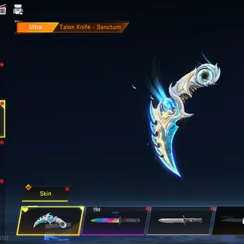 Blood Strike Accounts Mid-Tier Asia|Eternal MP7 Tidesong MAX,Deagle+Melee Talon Sactum,Staff|Collab AOT Female,M4A1 Bof+Many