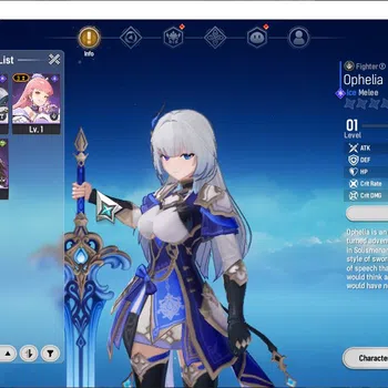 Mongil:Star Dive Accounts Global | Fresh Starter AL 1 | 1 SSR Meta - Ophelia | 4 SR - Sera | Log Netmarble Email | Check SS