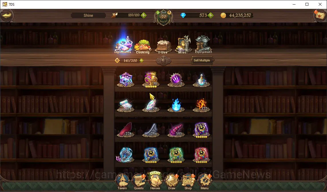 The Seven Deadly Sins: Grand Cross Accounts Global|3 M CC|537 Dm+82 Ls|2 LR + 8 UR|Roxy,Helbra image 15