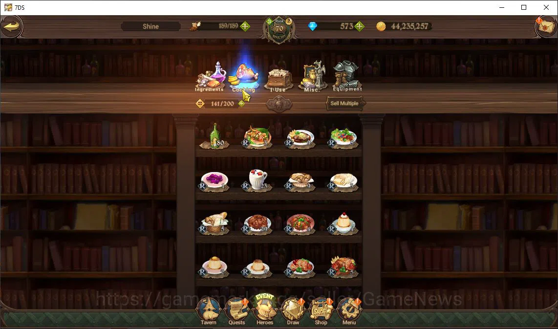 The Seven Deadly Sins: Grand Cross Accounts Global|3 M CC|537 Dm+82 Ls|2 LR + 8 UR|Roxy,Helbra image 16