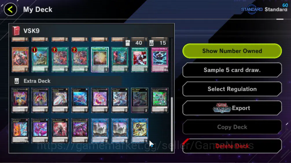 Yu-Gi-Oh! Master Duel Accounts Lv 18 | 20 Deck |VSK9,DragonMaid,Yummys,Maliss,Dra image 5