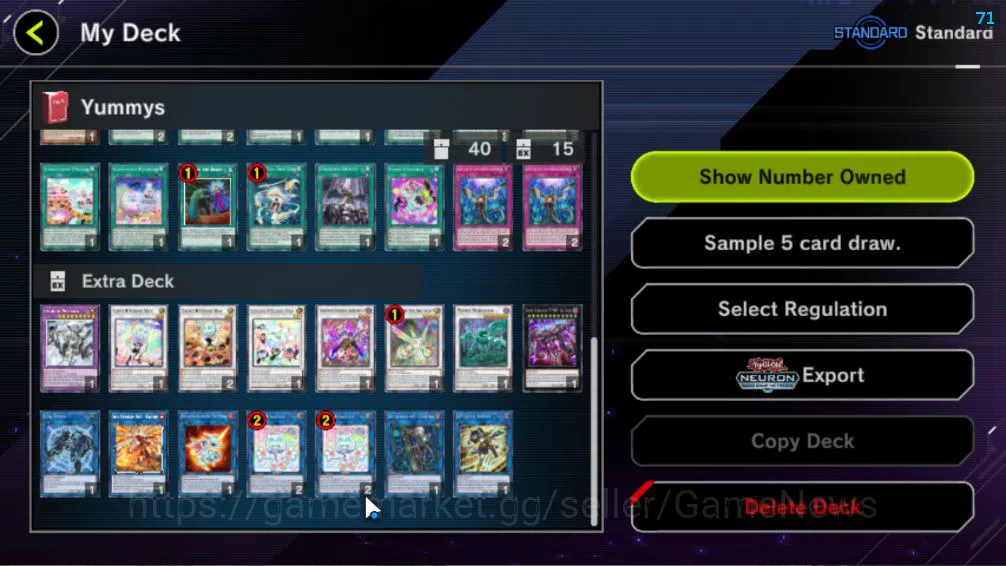 Yu-Gi-Oh! Master Duel Accounts Lv 18 | 20 Deck |VSK9,DragonMaid,Yummys,Maliss,Dra image 7
