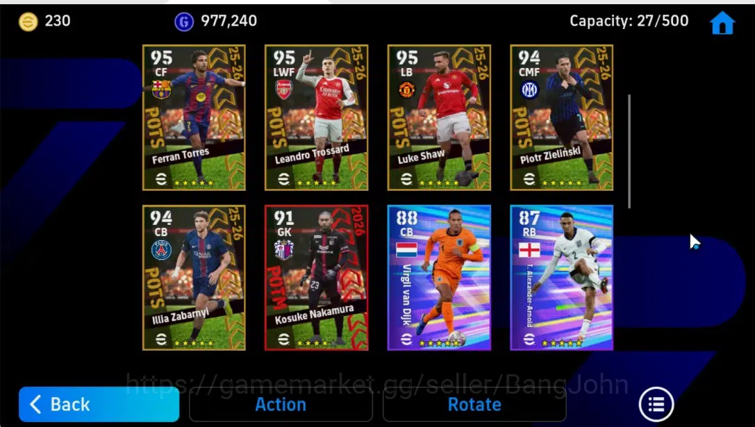 eFootball Accounts Android |PW 2931|Bigtime Eden Hazard, ShowT Casemi image 3