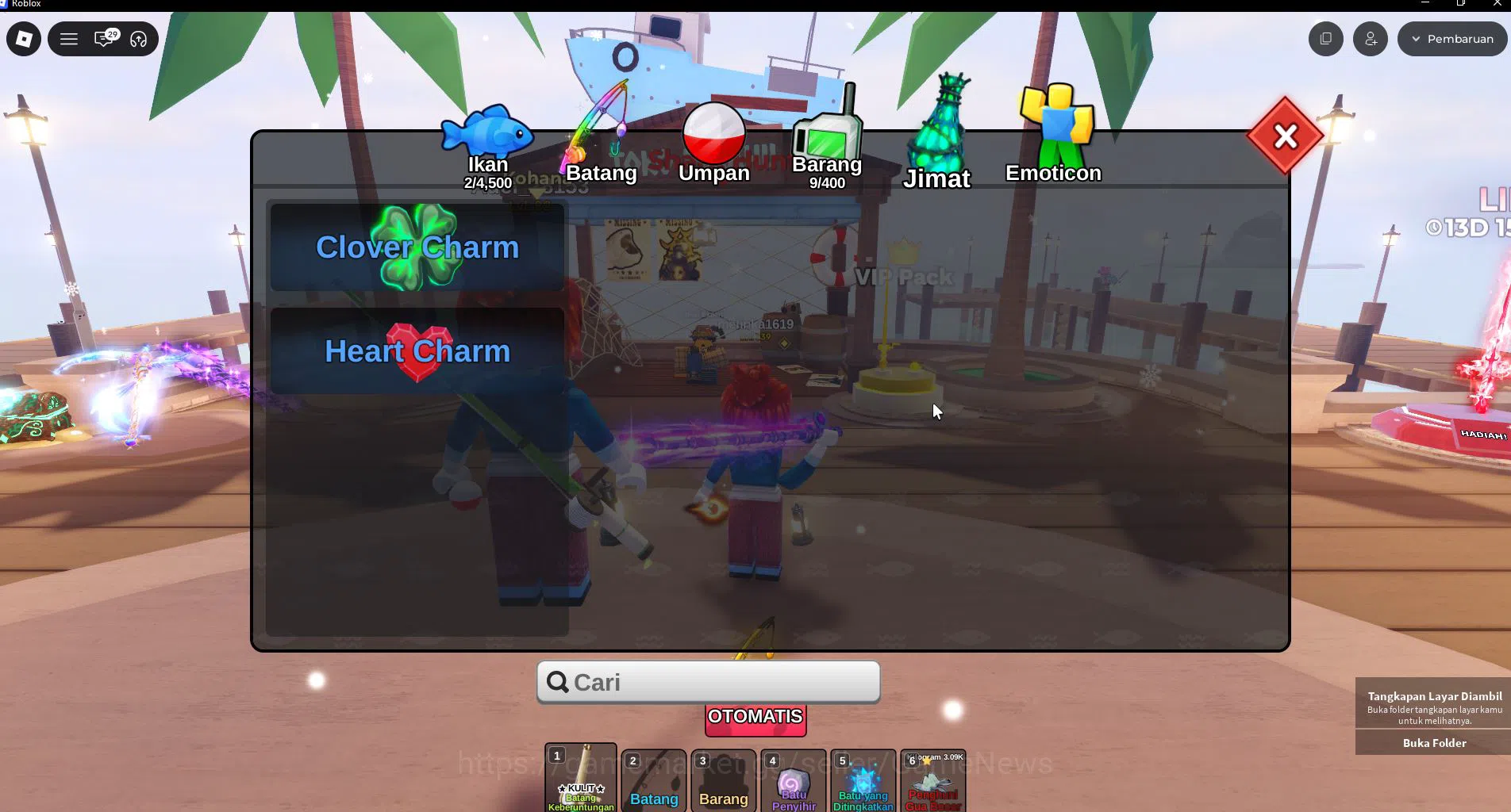 Roblox Accounts [Fish It] Lv 339 | 1 Mythic Rod (Ghostfinn), 1 Myt image 6