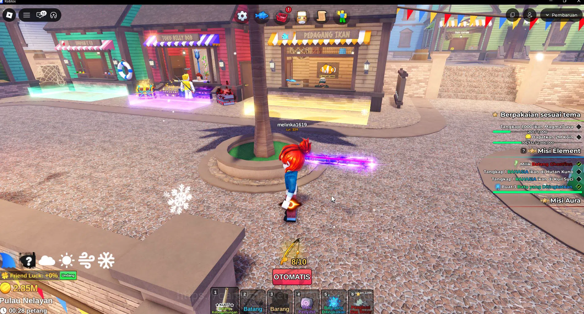 Roblox Accounts [Fish It] Lv 339 | 1 Mythic Rod (Ghostfinn), 1 Myt image 9