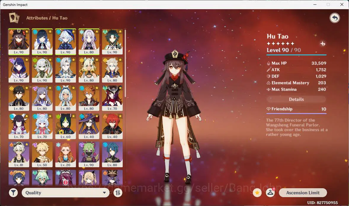 Genshin Impact Accounts Others ASIA | AR 58 | Yelan, Furina, citlali, raiden shogun, neuvilette, xilonen, nahida, Zhongli 16