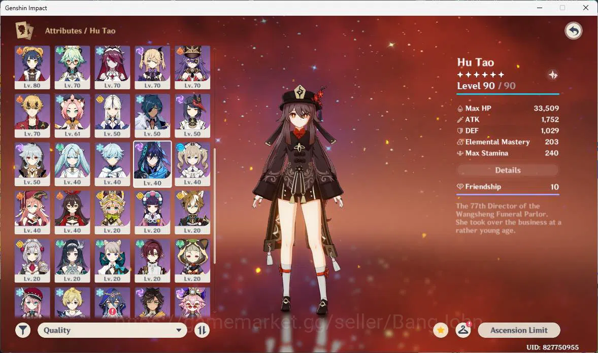 Genshin Impact Accounts Others ASIA | AR 58 | Yelan, Furina, citlali, raiden shogun, neuvilette, xilonen, nahida, Zhongli 17
