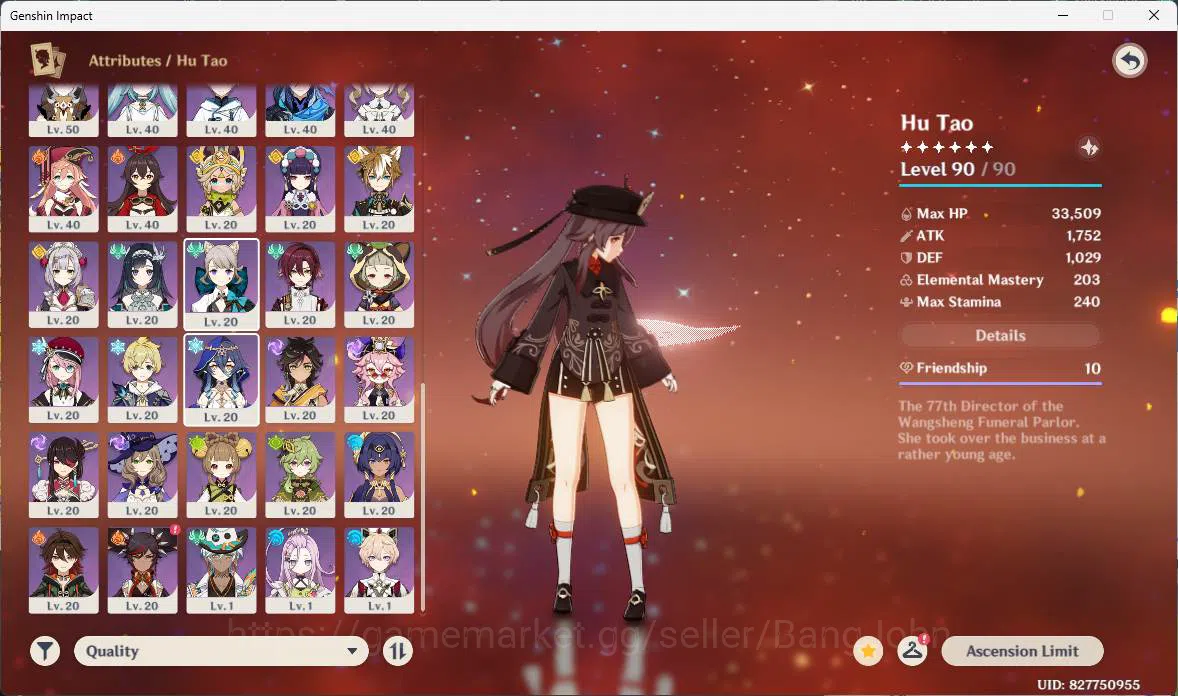 Genshin Impact Accounts Others ASIA | AR 58 | Yelan, Furina, citlali, raiden shogun, neuvilette, xilonen, nahida, Zhongli 18