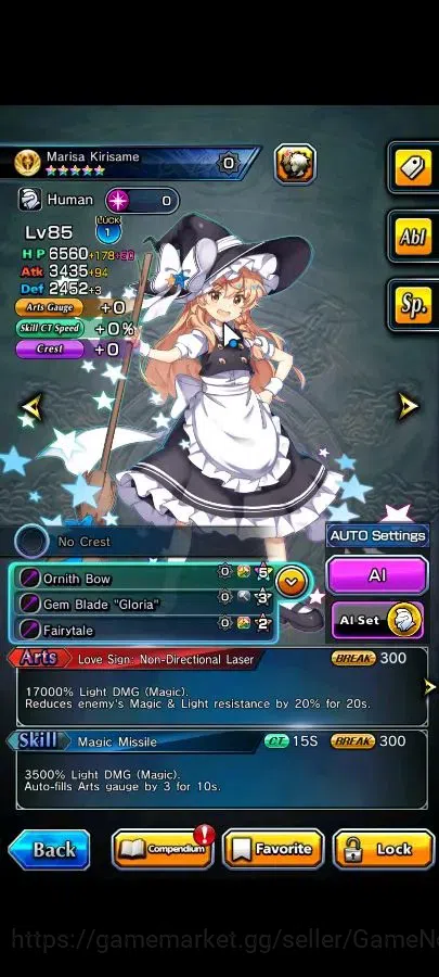 Grand Summoners Accounts Global|Rank 40|83 cc|3 Ascend+1 TW| Youmu Konpaku+ image 7