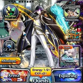 Grand Summoners End-Game Global|Rank 40|83 cc|3 Ascend+1 TW| Youmu Konpaku+ image 1
