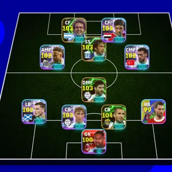 eFootball Accounts Legends & Iconic Players EFOOTBALL 2026 | ST KMAR MARMOUSH, G BATISTUTA, XABI ALONSO, POWER 3172, CHEAPEST