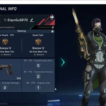 Blood Strike Accounts Others ASIA|1 ETERNAL: AUG - Empyrean||1 Name Changing-Card|Check SS BS2908B