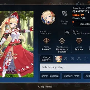 Epic Seven Accounts Starter Global Unverif|Starter|2 ML(A.Ludwig,LQC)|PoH+Bless ON|Abyss F51|Episode 1 Untouch|2 Epic