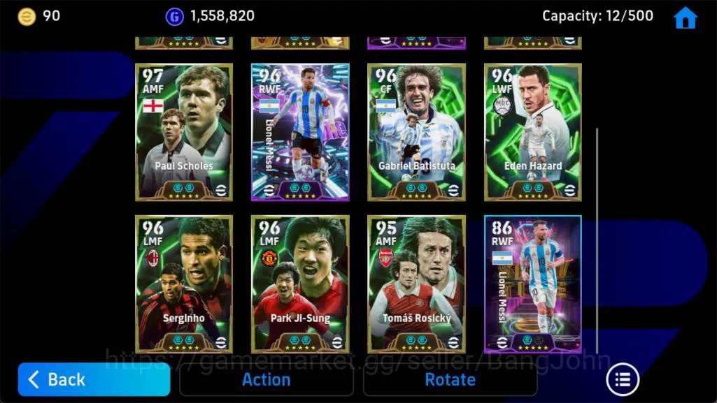 eFootball Accounts Android, Pwr 3148, Adriano PES,P nedved epc new,vi image 2