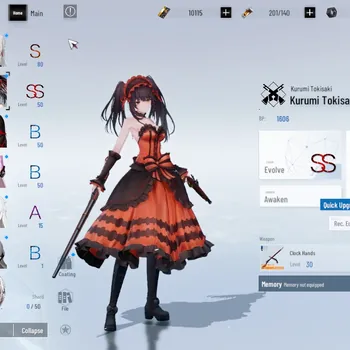 Punishing: Gray Raven Accounts Others ASIA|Lv 41|1 Coating|SS Kurumi Tokisaki, Lucia Crimson Weave|10k BC+4k YC|1 S