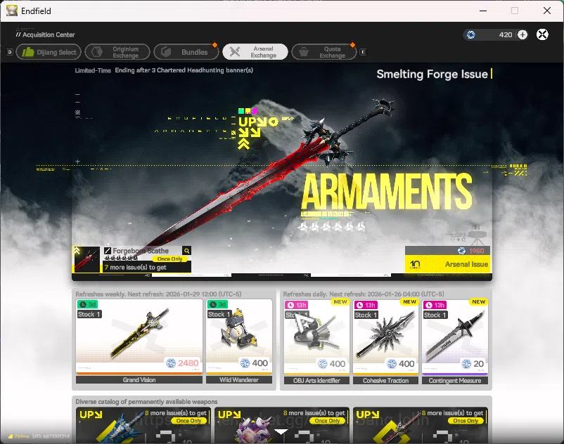 Arknights: Endfield Accounts Starter Fresh | NA/EU | New Horizons On | Day 2 Si image 6