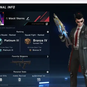 Blood Strike Collab Skin ASIA|Ultra Melee Lightblade-Dark Force|Eternal Gun image 1