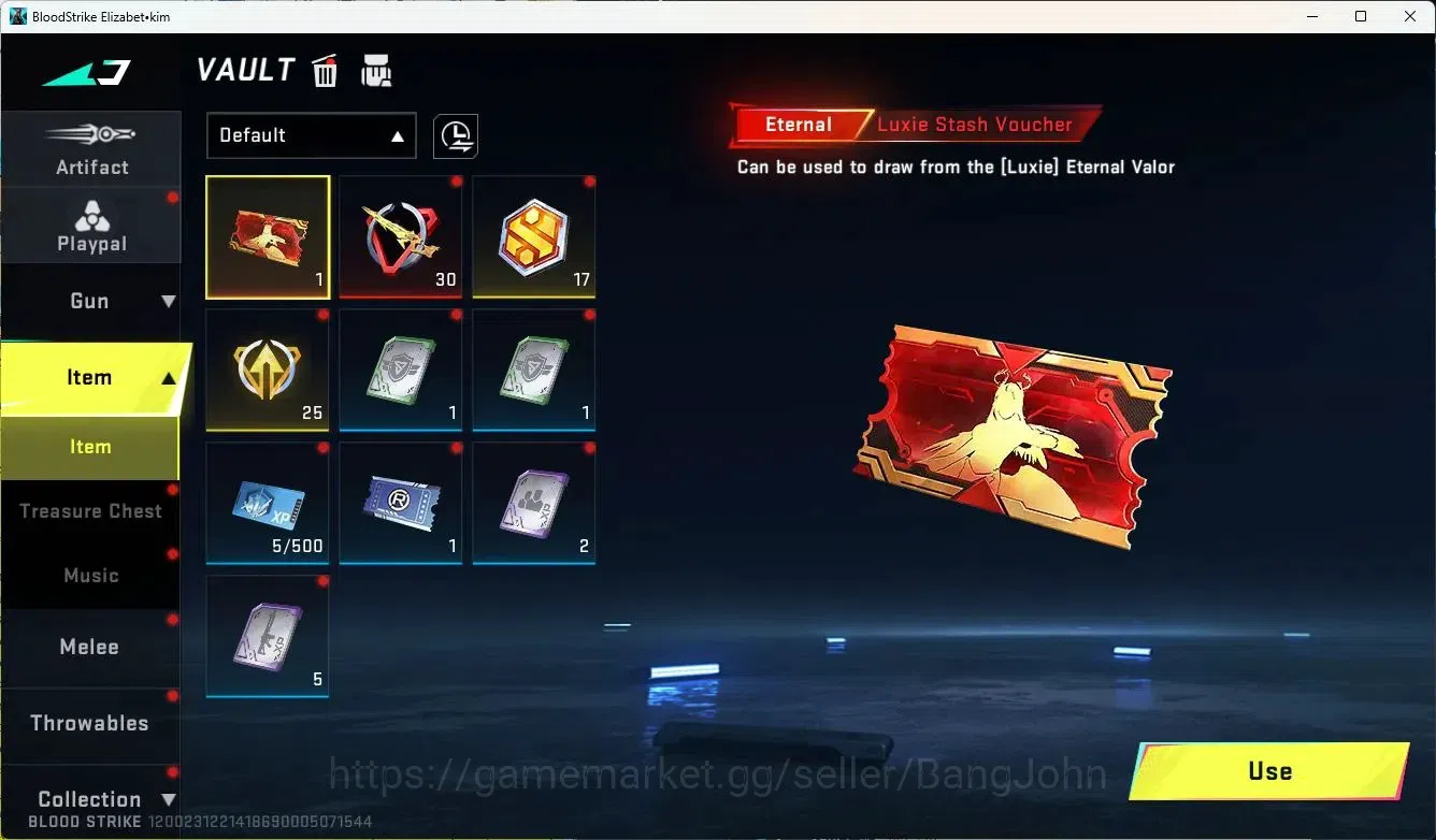 Blood Strike Accounts ASIA |ETHERNAL=SPEAR(LVL1)|ULTRA=RAN|SKIN LEGEN 2  image 6