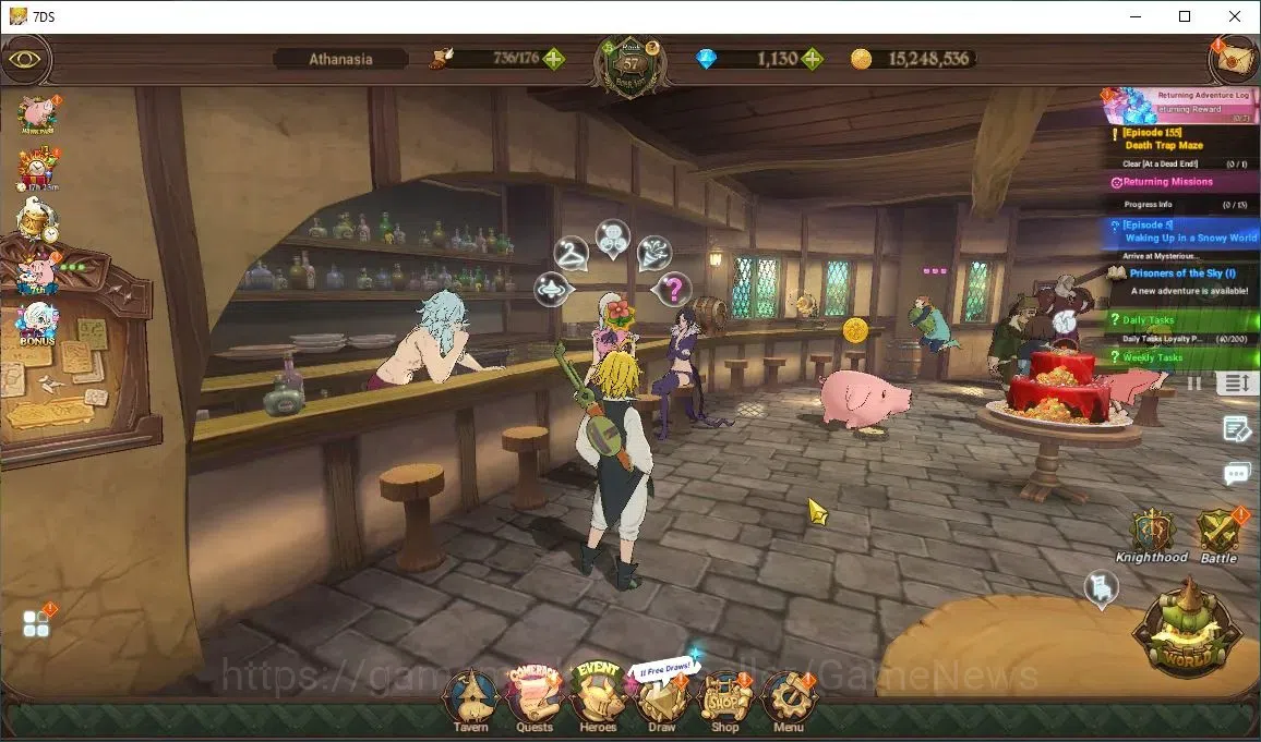 The Seven Deadly Sins: Grand Cross Accounts Asia|3,1M CC|100 LS+1,1K Dm|10 UR+Collab Tower Of image 1