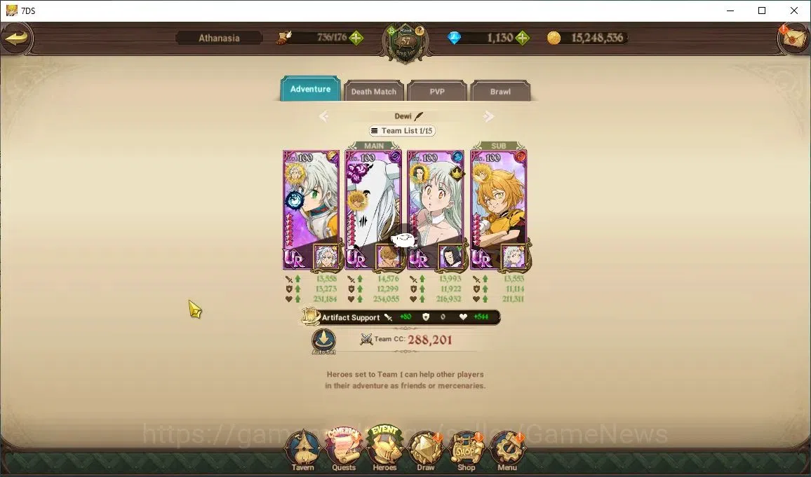 The Seven Deadly Sins: Grand Cross Accounts Asia|3,1M CC|100 LS+1,1K Dm|10 UR+Collab Tower Of image 11