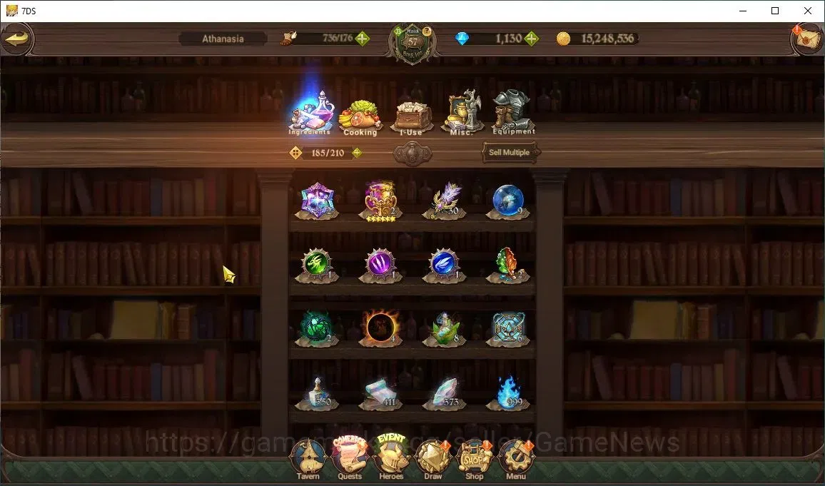 The Seven Deadly Sins: Grand Cross Accounts Asia|3,1M CC|100 LS+1,1K Dm|10 UR+Collab Tower Of image 15