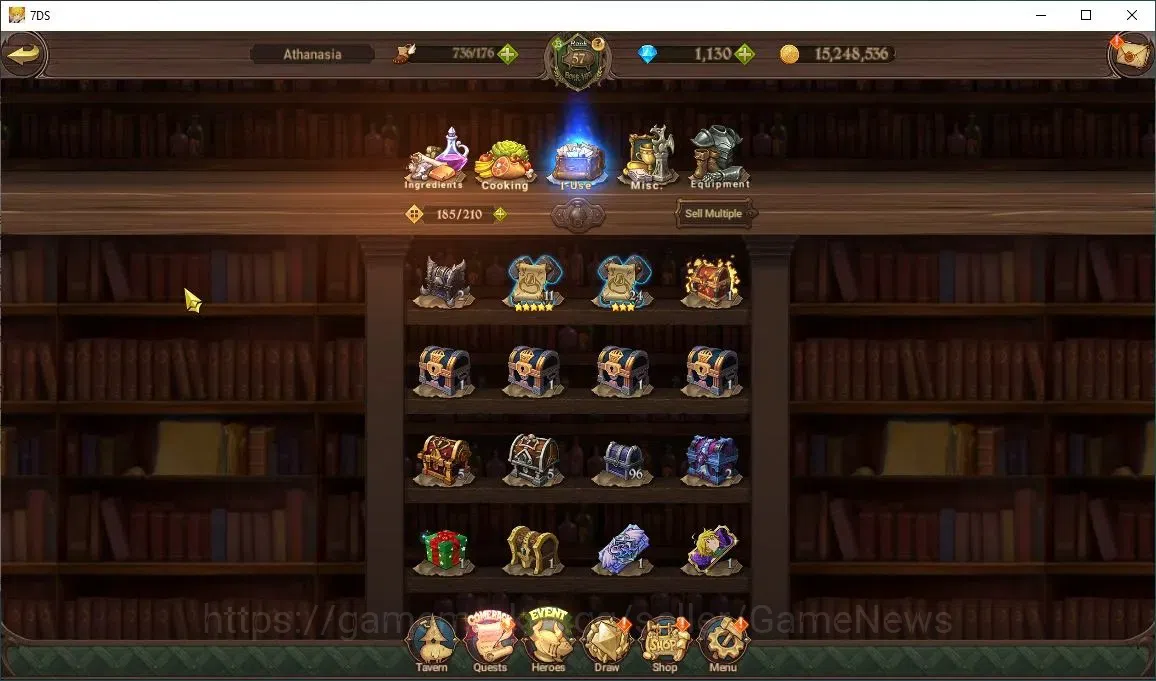 The Seven Deadly Sins: Grand Cross Accounts Asia|3,1M CC|100 LS+1,1K Dm|10 UR+Collab Tower Of image 17