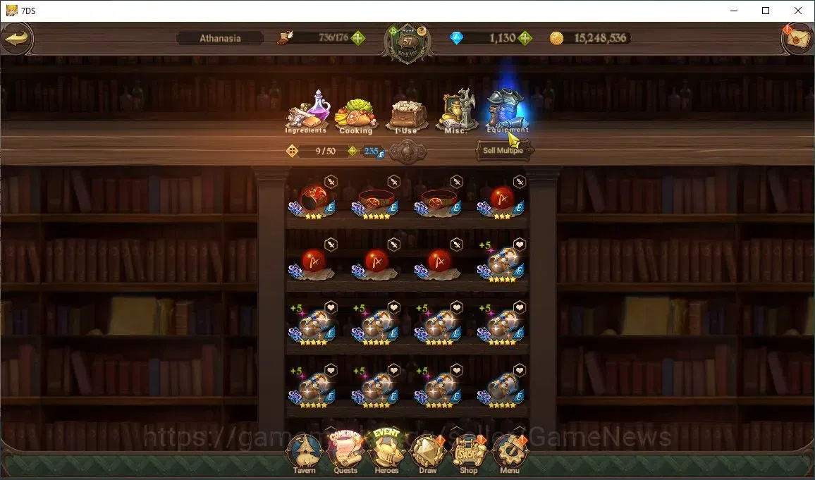 The Seven Deadly Sins: Grand Cross Accounts Asia|3,1M CC|100 LS+1,1K Dm|10 UR+Collab Tower Of image 19