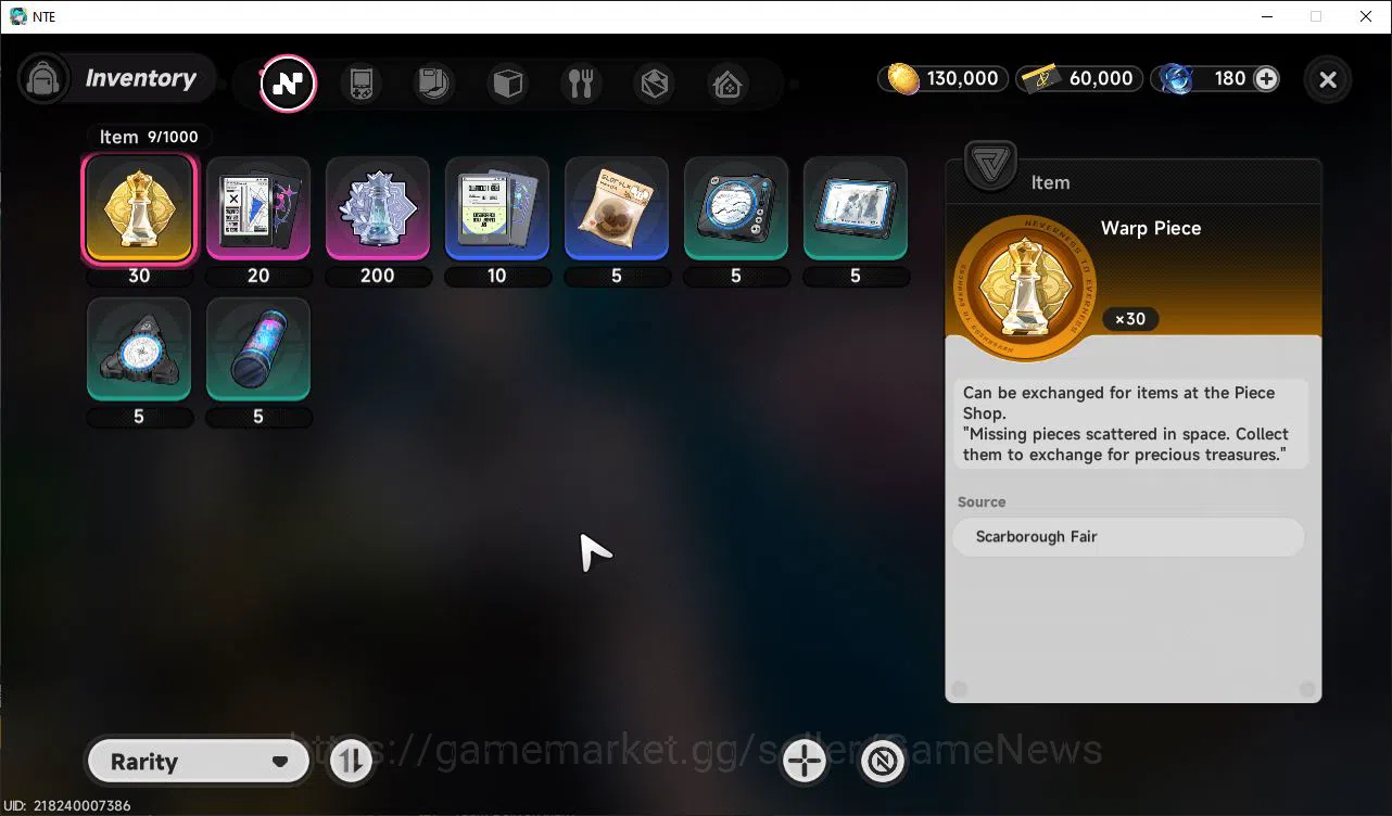 Neverness to Everness Accounts GLOBAL EU| HL 3| 1 SSR Limited Meta Nanally A1 + S image 7
