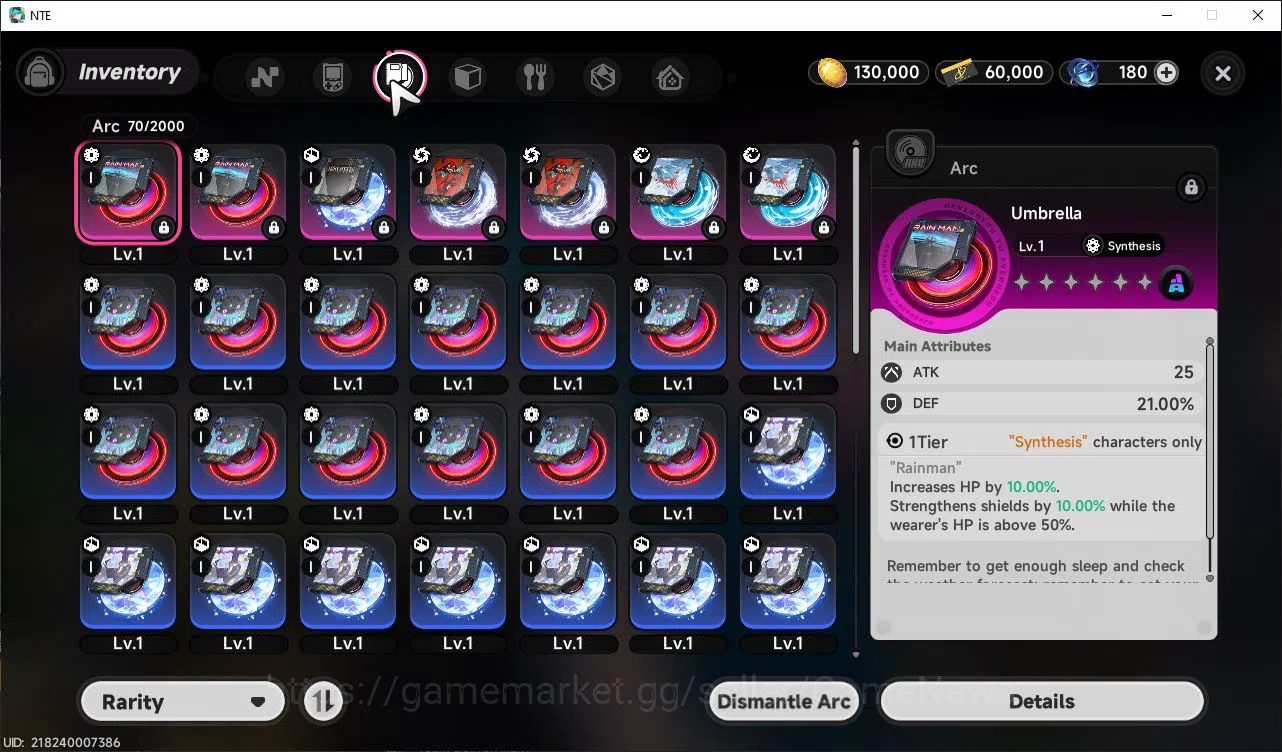 Neverness to Everness Accounts GLOBAL EU| HL 3| 1 SSR Limited Meta Nanally A1 + S image 8
