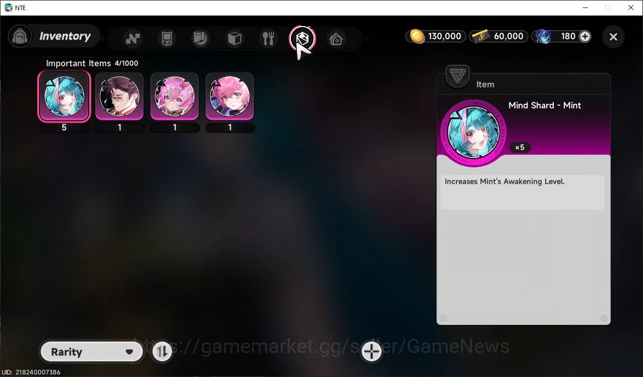 Neverness to Everness Accounts GLOBAL EU| HL 3| 1 SSR Limited Meta Nanally A1 + S image 9
