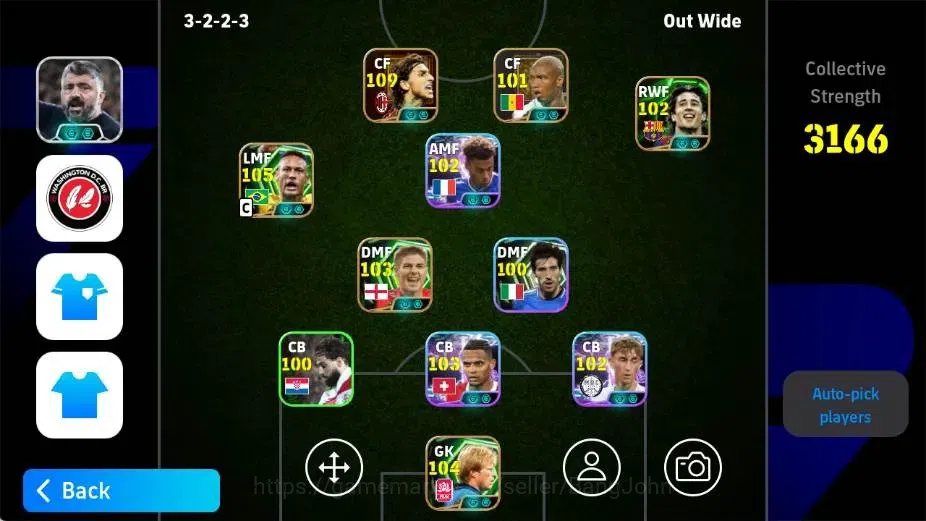 eFootball Accounts Mobile|PW 3166|Zlatan Ibrahimovic BigT,Neymar Jr E image 1