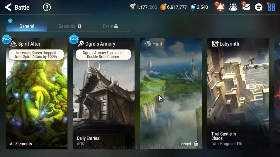 Epic Seven Accounts GLOBAL Unverif|New Era|3 ML(NM Luna,LH Cermia,Astr image 10