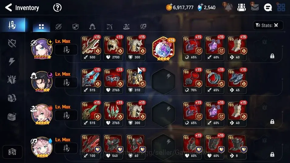 Epic Seven Accounts GLOBAL Unverif|New Era|3 ML(NM Luna,LH Cermia,Astr image 13
