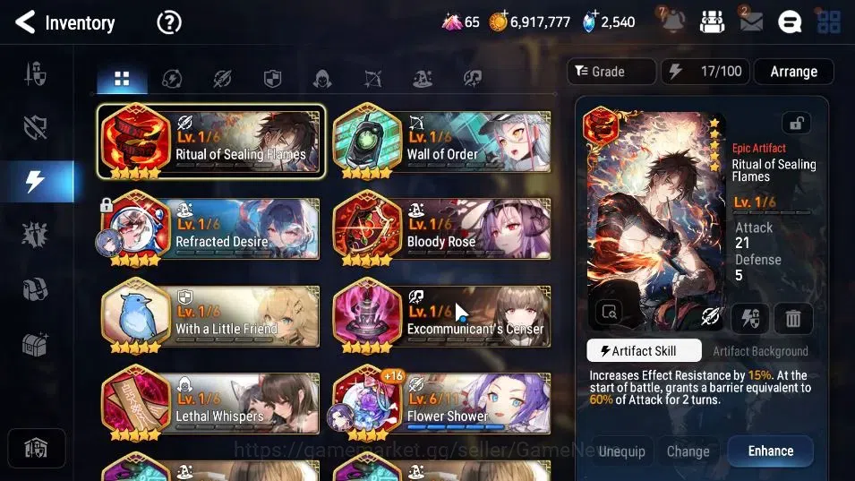 Epic Seven Accounts GLOBAL Unverif|New Era|3 ML(NM Luna,LH Cermia,Astr image 15