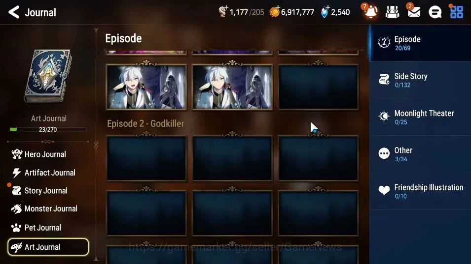 Epic Seven Accounts GLOBAL Unverif|New Era|3 ML(NM Luna,LH Cermia,Astr image 19