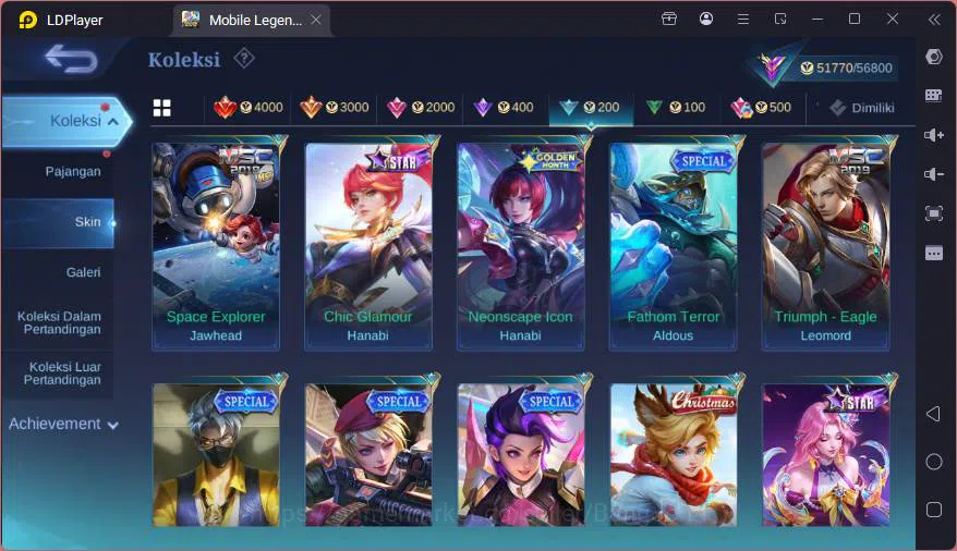 Mobile Legends: Bang Bang Accounts GLOBAL|Hero 80|Skin 199|Prime Granger,Sanrio Flory image 12