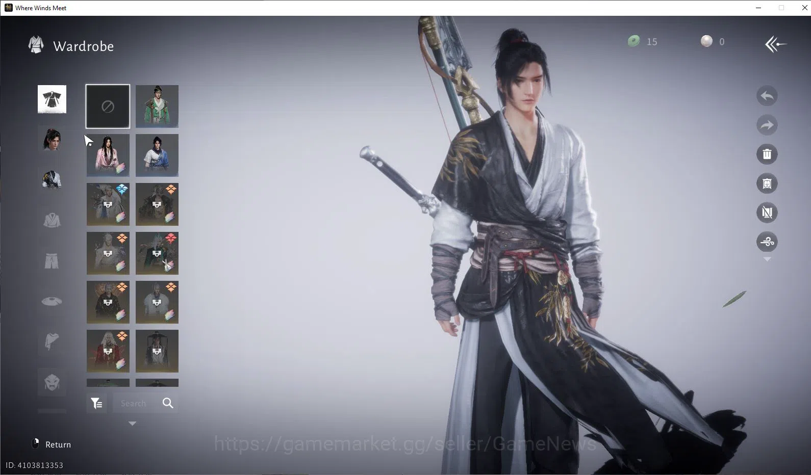Where Winds Meet Accounts GLOBAL Lv6| Fresh Starter| 1 Harmoni Core, Anthem  image 9