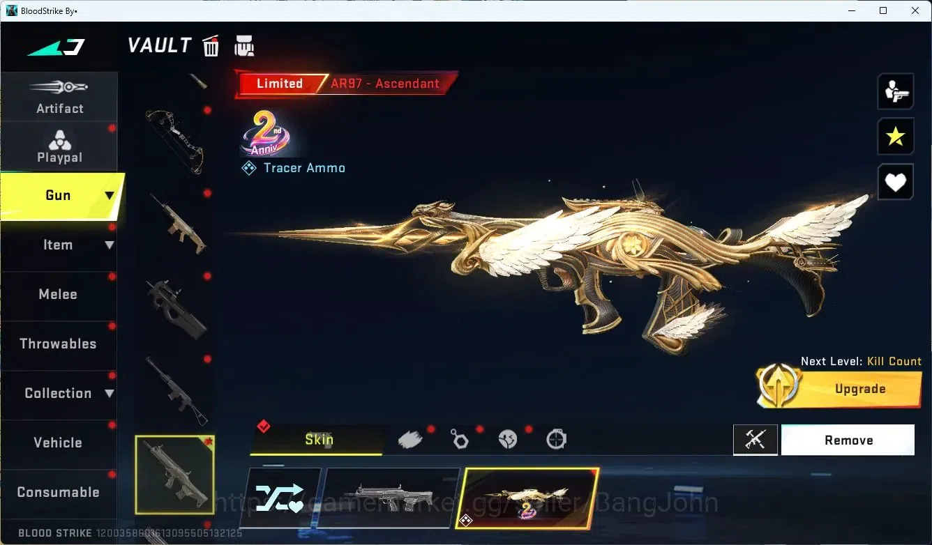 Blood Strike Accounts ASIA|LIMITED,AR97|COLLAB,QBZ95|EVOLVED,FAL|ULTRA,M image 11