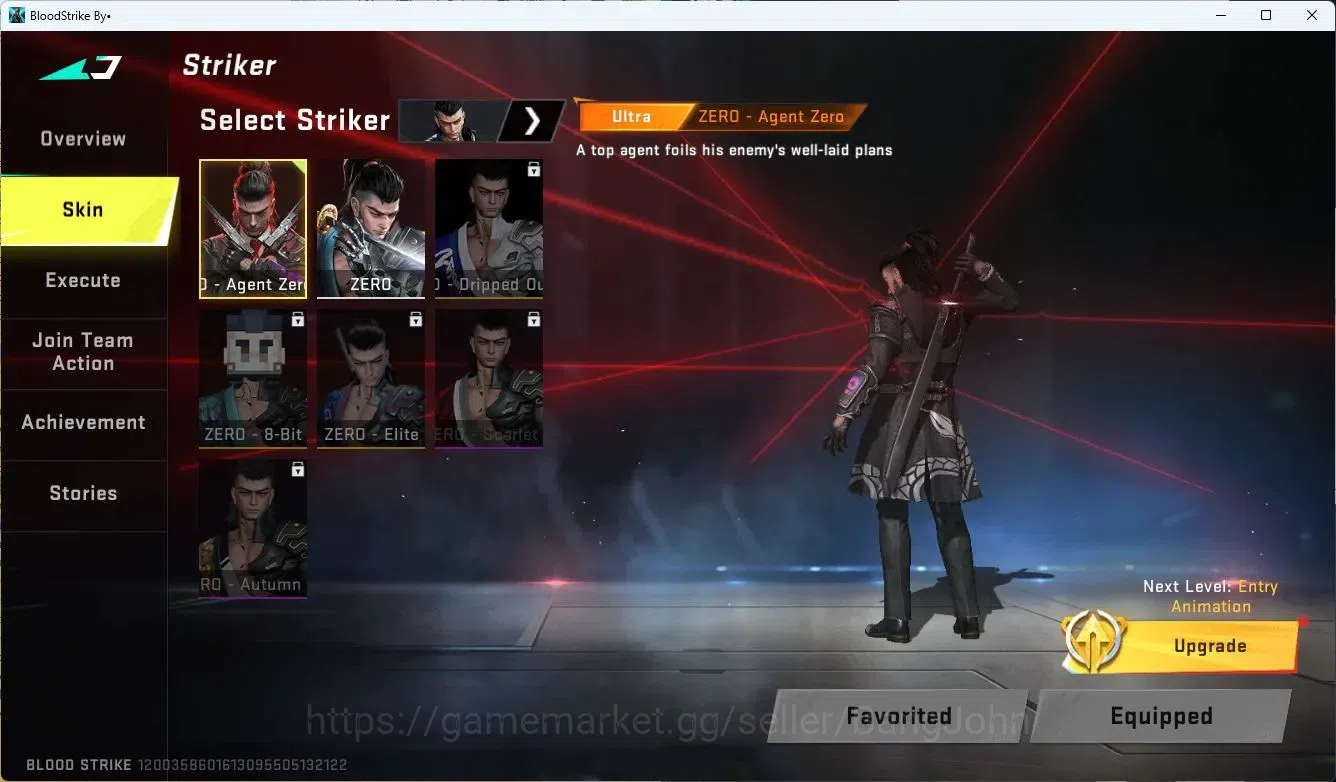 Blood Strike Accounts ASIA|LIMITED,AR97|COLLAB,QBZ95|EVOLVED,FAL|ULTRA,M image 2